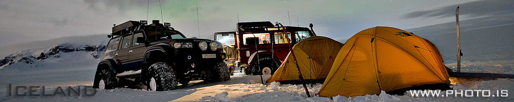 Sleeping on the Glacier on 800km 4x4 trip! - When people ask what equipment I use - I tell them my eyes