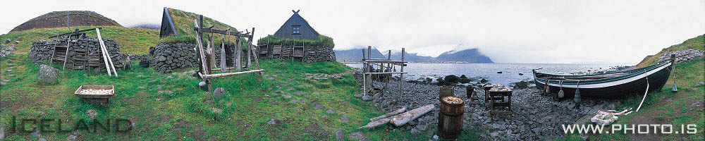 Old fishing place on Vest fjord - Photography was once described as painting with light